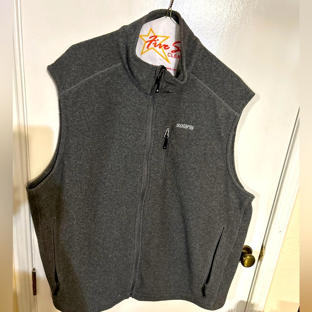 Mens Solaris Zippered Vest Size 3XL